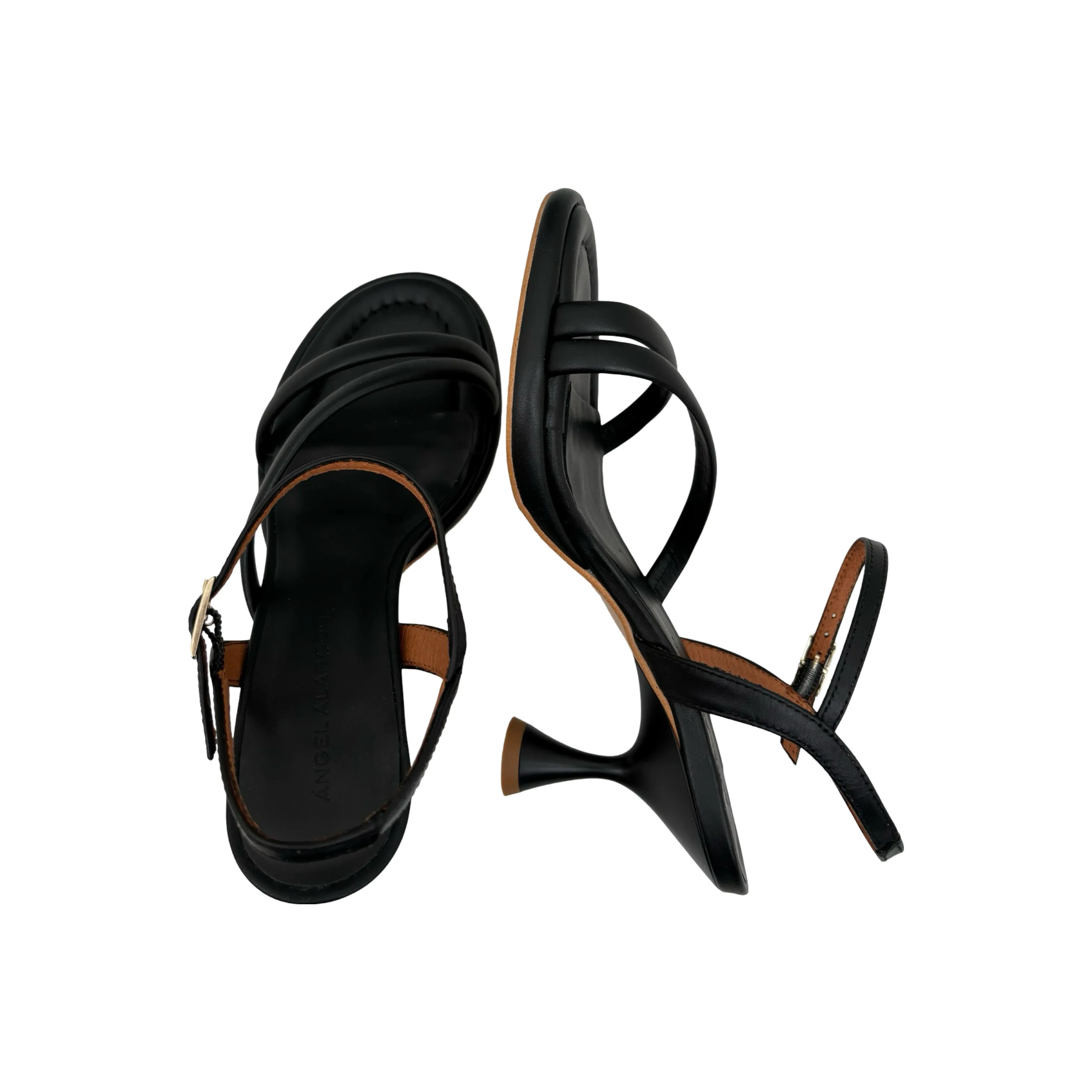 24098 Cathy Black Sandal