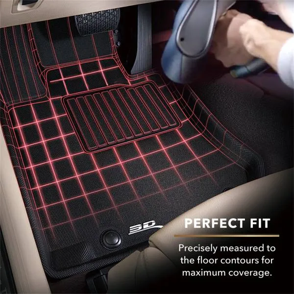 3D MAXpider Floor Mats Nissan Kicks (18-24) All-Weather Kagu Series - Front or Second Row