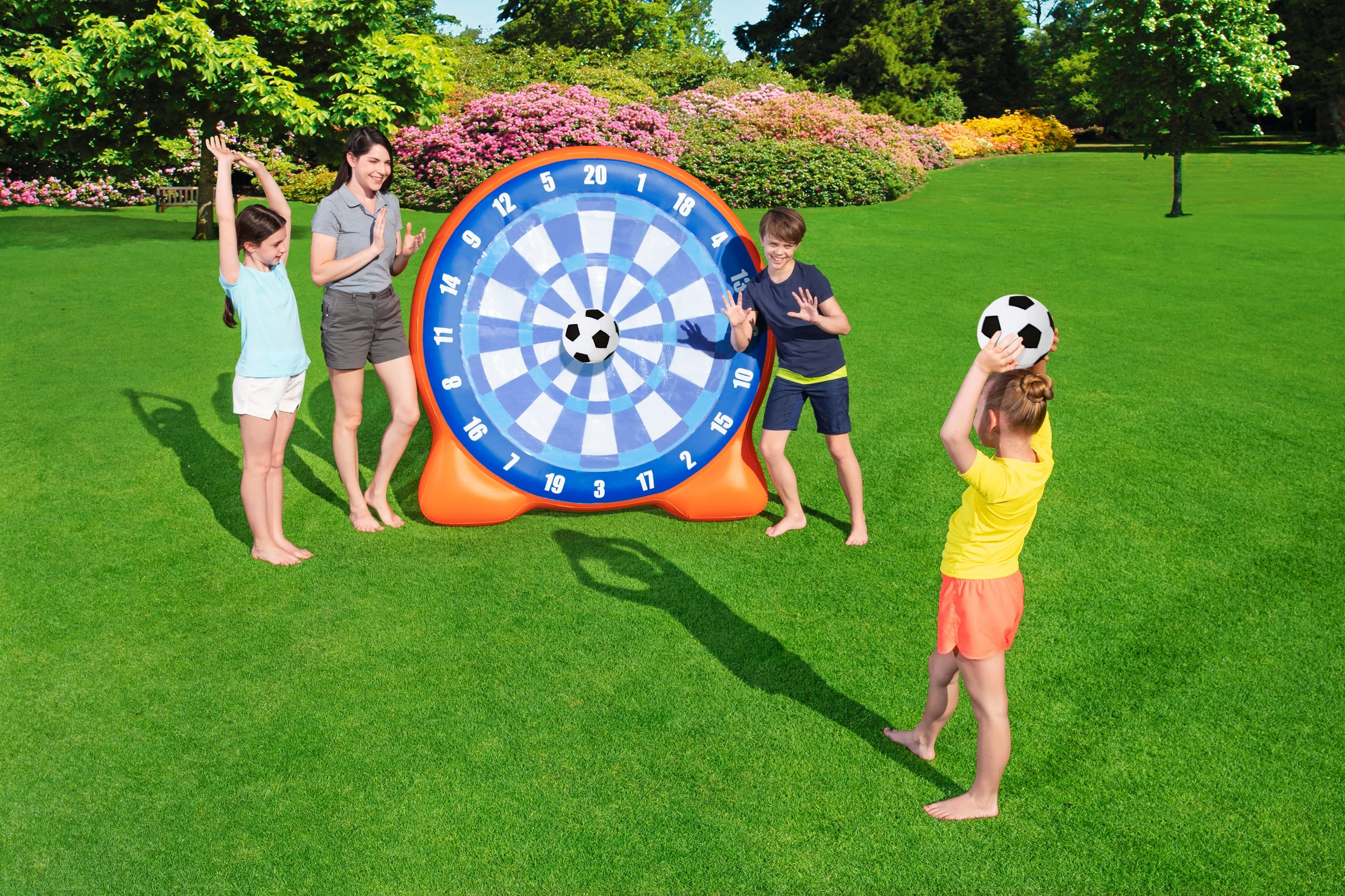 52307 Bestway® 62" x 42" x 62 Air Blast Soccer Yard Game