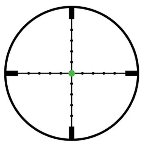 AccuPoint - 1-6x24 Mil-Dot Crosshair, Green Dot, 30mm