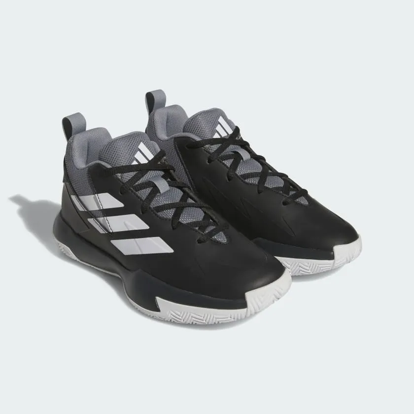 ADIDAS JUNIOR CROSS EM BLACK BASEKTBALL SHOES