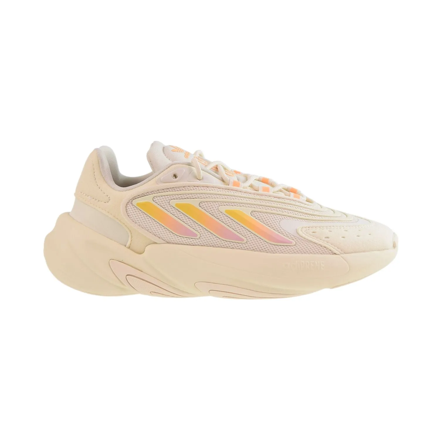 Adidas Ozelia Women's Shoes Cream White-Sand Strata-Acid Orange