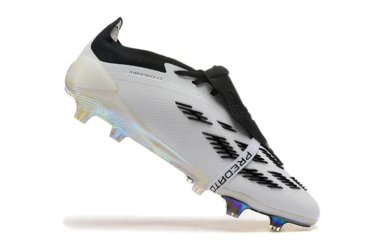 Adidas Predator Accuracy  Shoes - White | Black | Gold - FREE SHIPPING WORLDWIDE