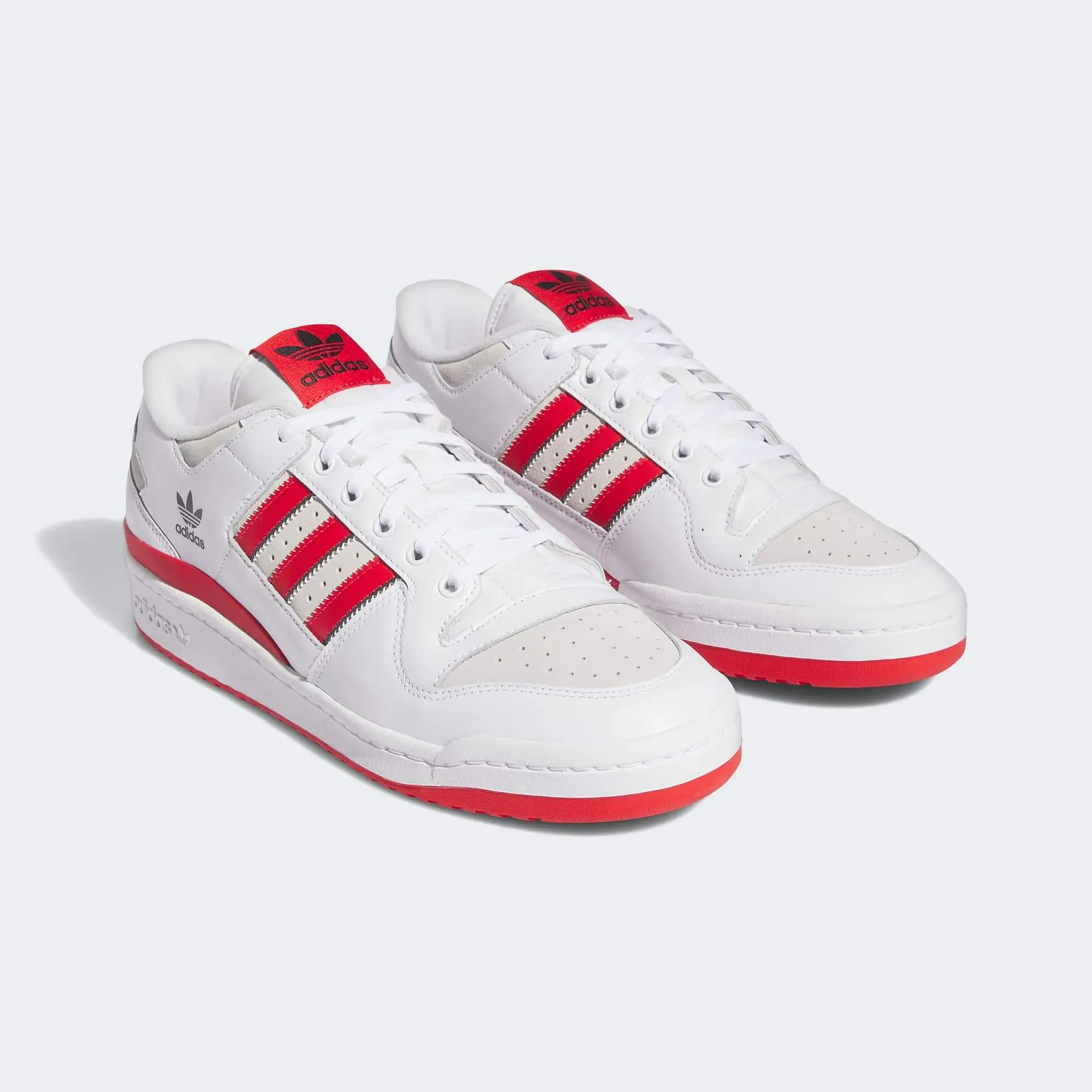 Adidas Skateboarding Forum 84 Low ADV Shoes | White / Scarlet / Black