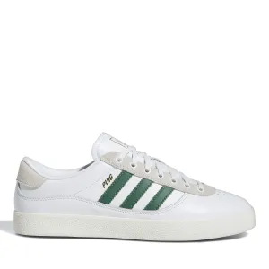 Adidas Skateboarding Puig Shoes | White / Green / White