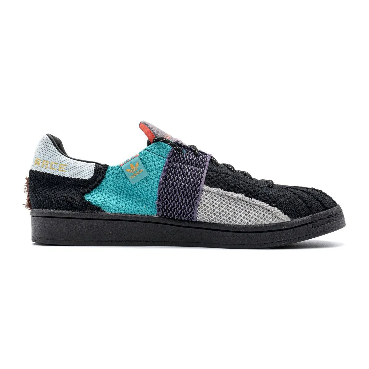 Adidas X Pharrell Williams Superstar Human Race Low-Top Sneakers Fabric Multicolour Colour For Men