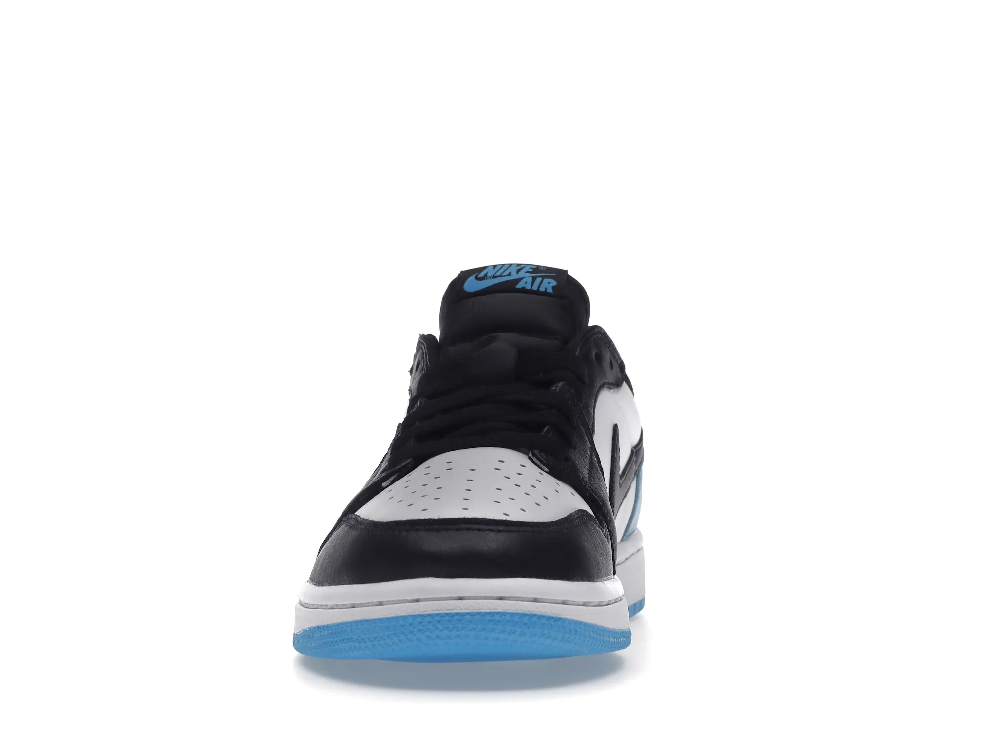 Air Jordan 1 Low Black Dark Powder Blue (W)