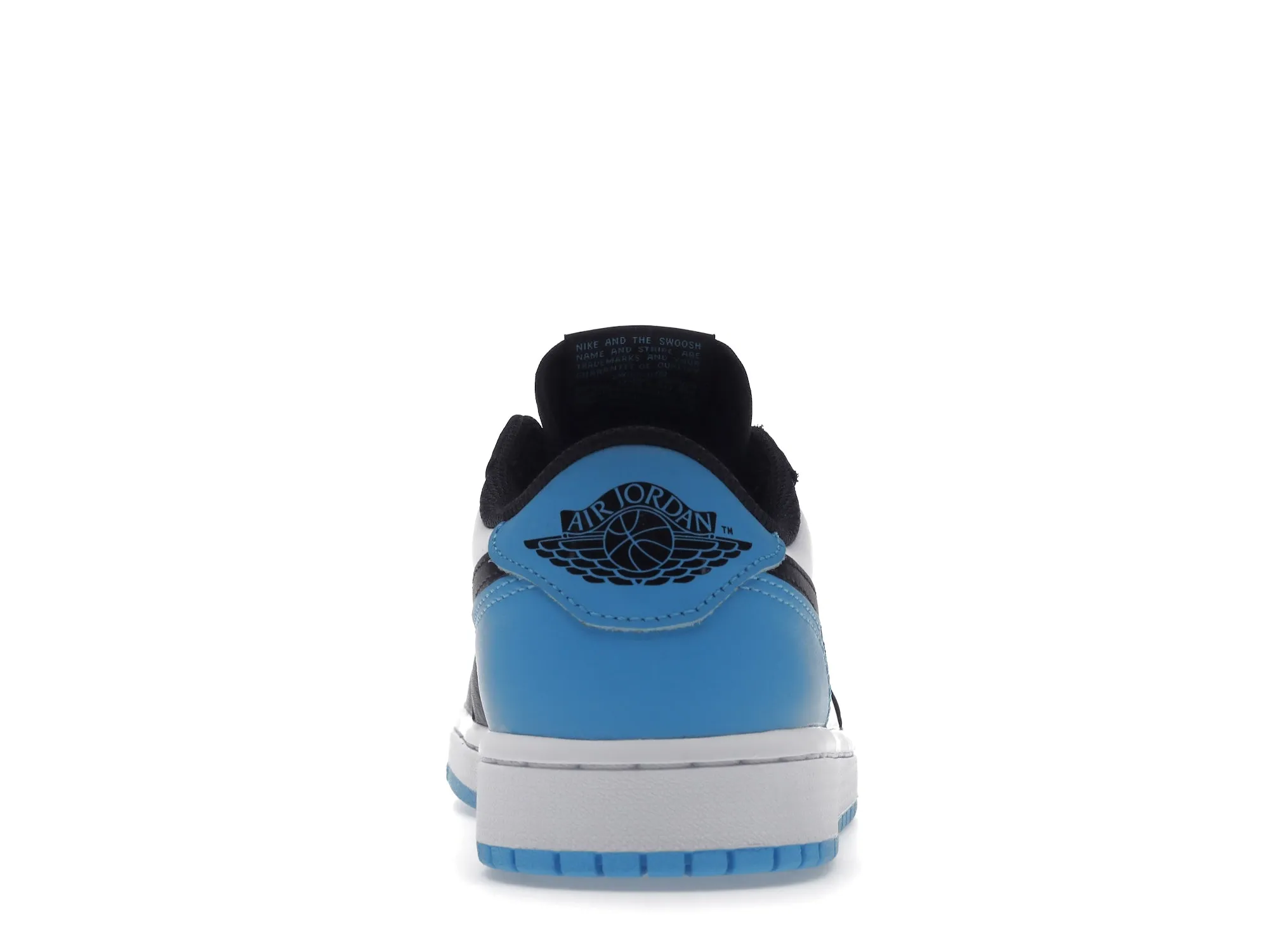 Air Jordan 1 Low Black Dark Powder Blue (W)