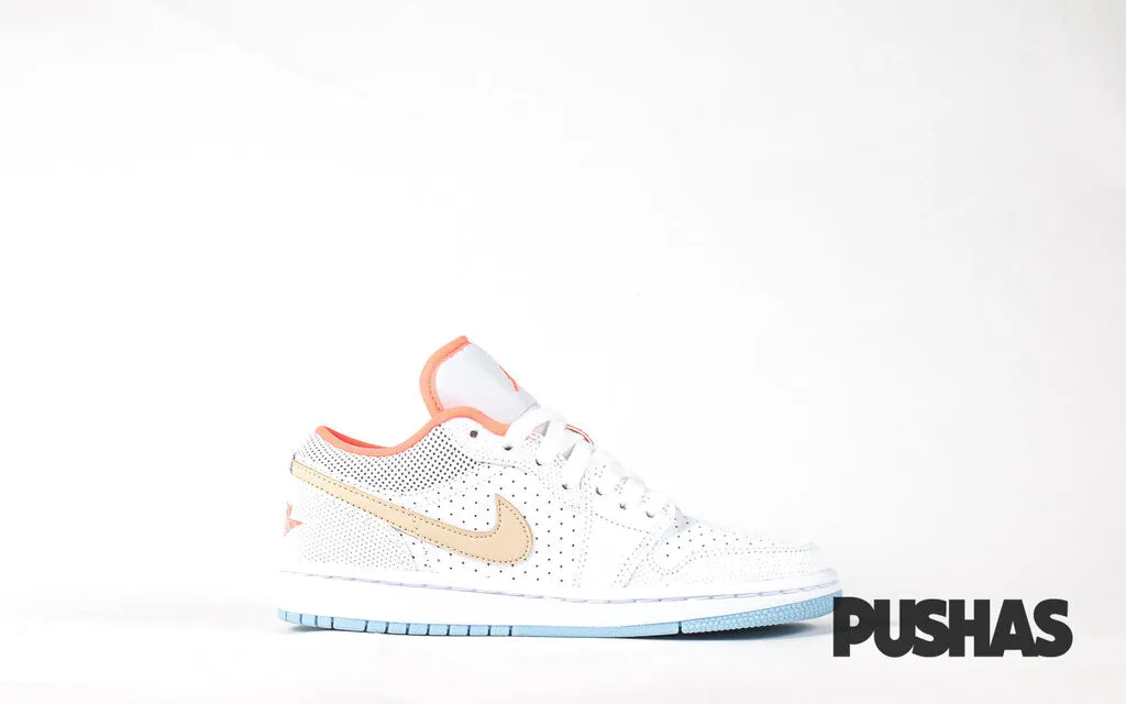 Air Jordan 1 Low SE White 'Sesame' W (2021)