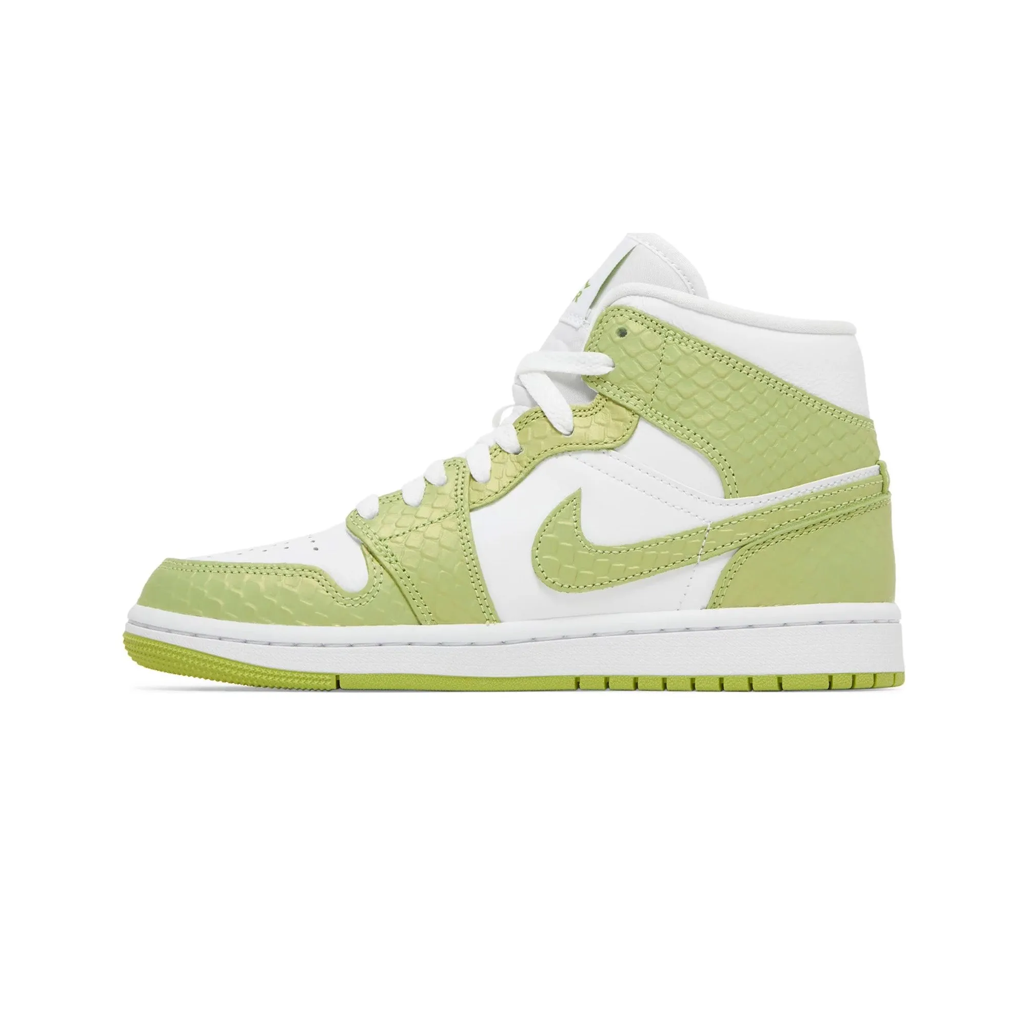 Air Jordan 1 Mid 'Green Python' W (2022)