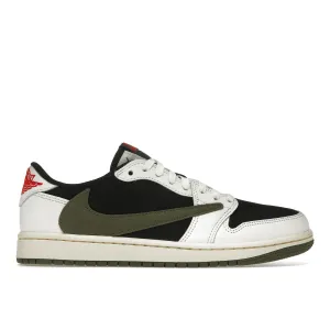 Air Jordan Retro 1 Low OG SP Travis Scott Olive (Women's) (REPLACEMENT BOX)