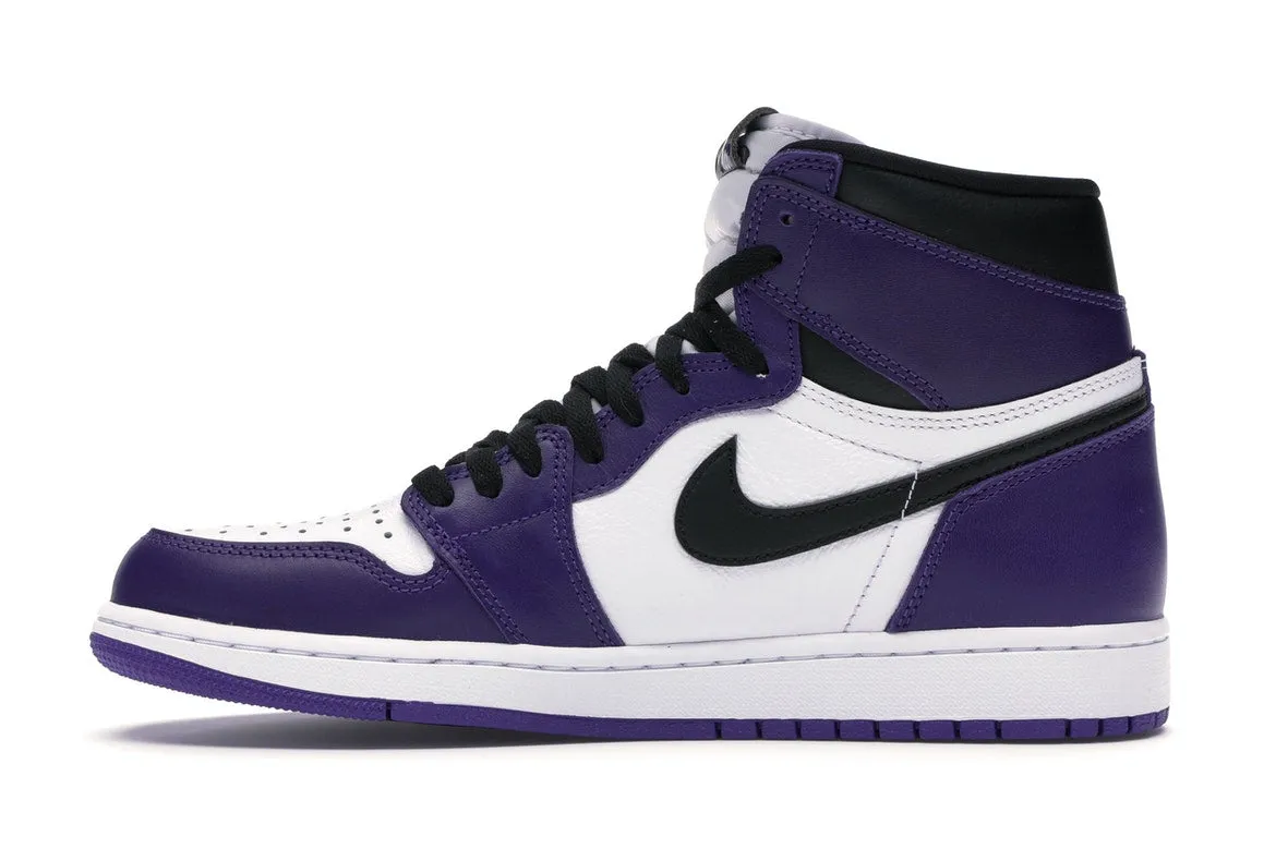 Air Jordan Retro 1 "Court Purple" (White)