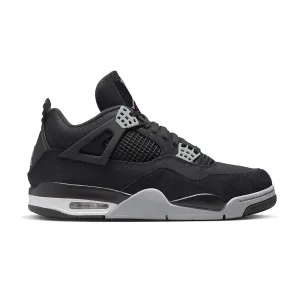 Air Jordan Retro 4 "Black Canvas"