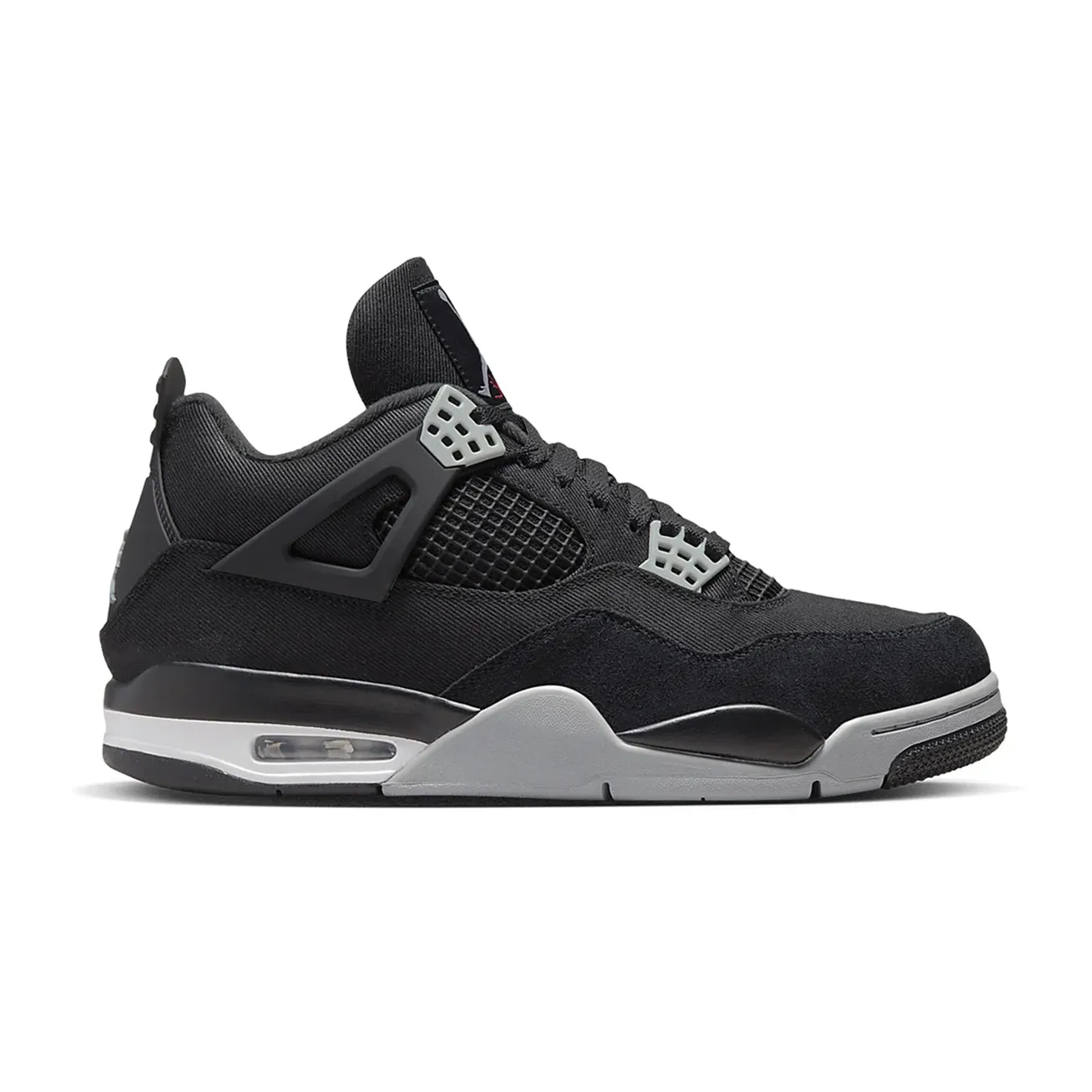 Air Jordan Retro 4 "Black Canvas"