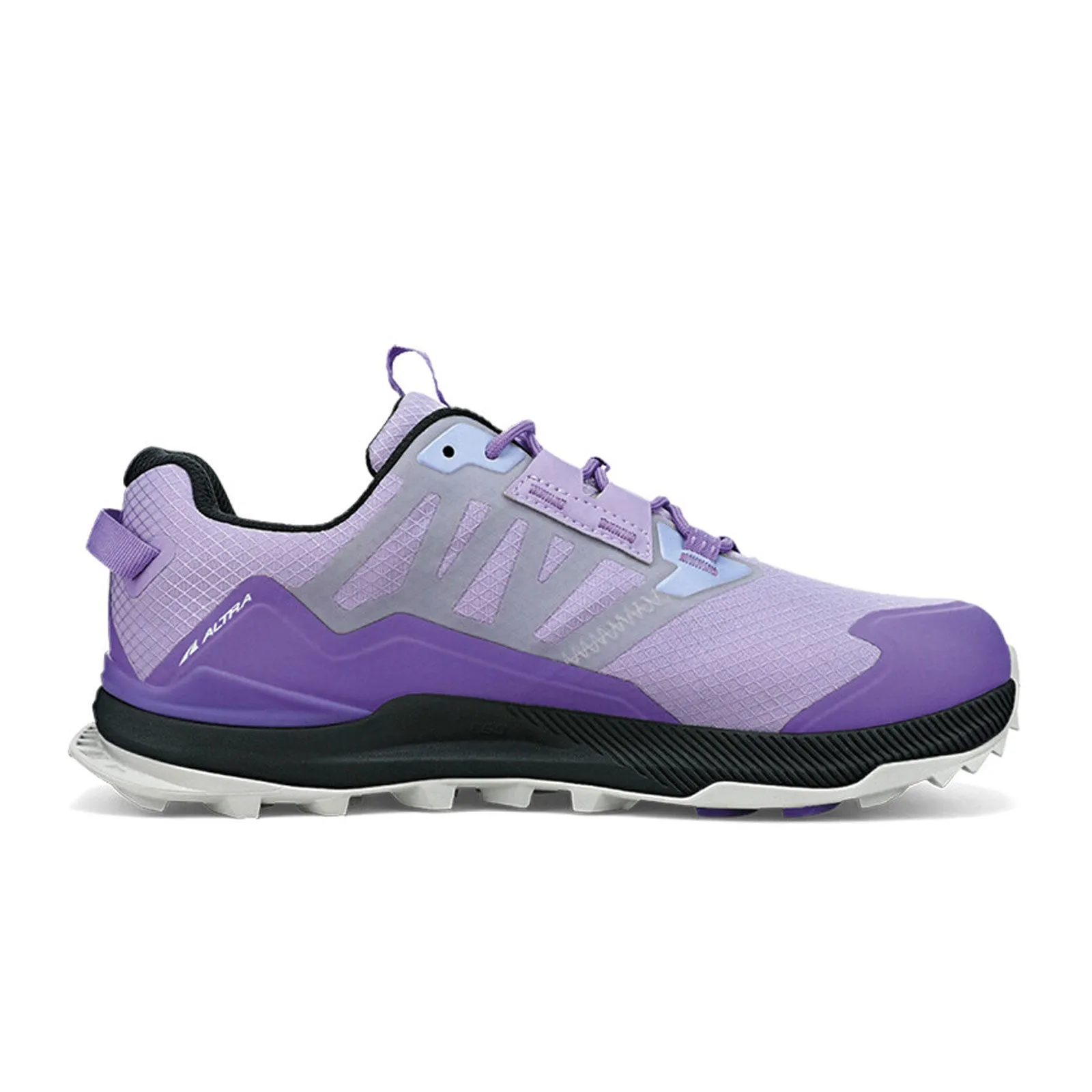 Altra Lone Peak All Weather Low 2 Trail Running Shoe (Women) - Gray/Purple