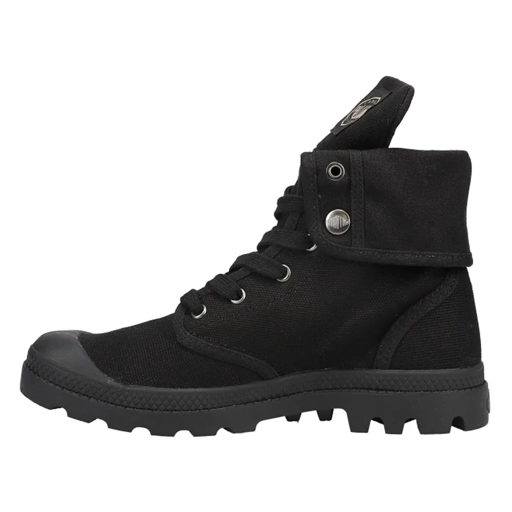 Baggy Round Toe Lace Up Boots