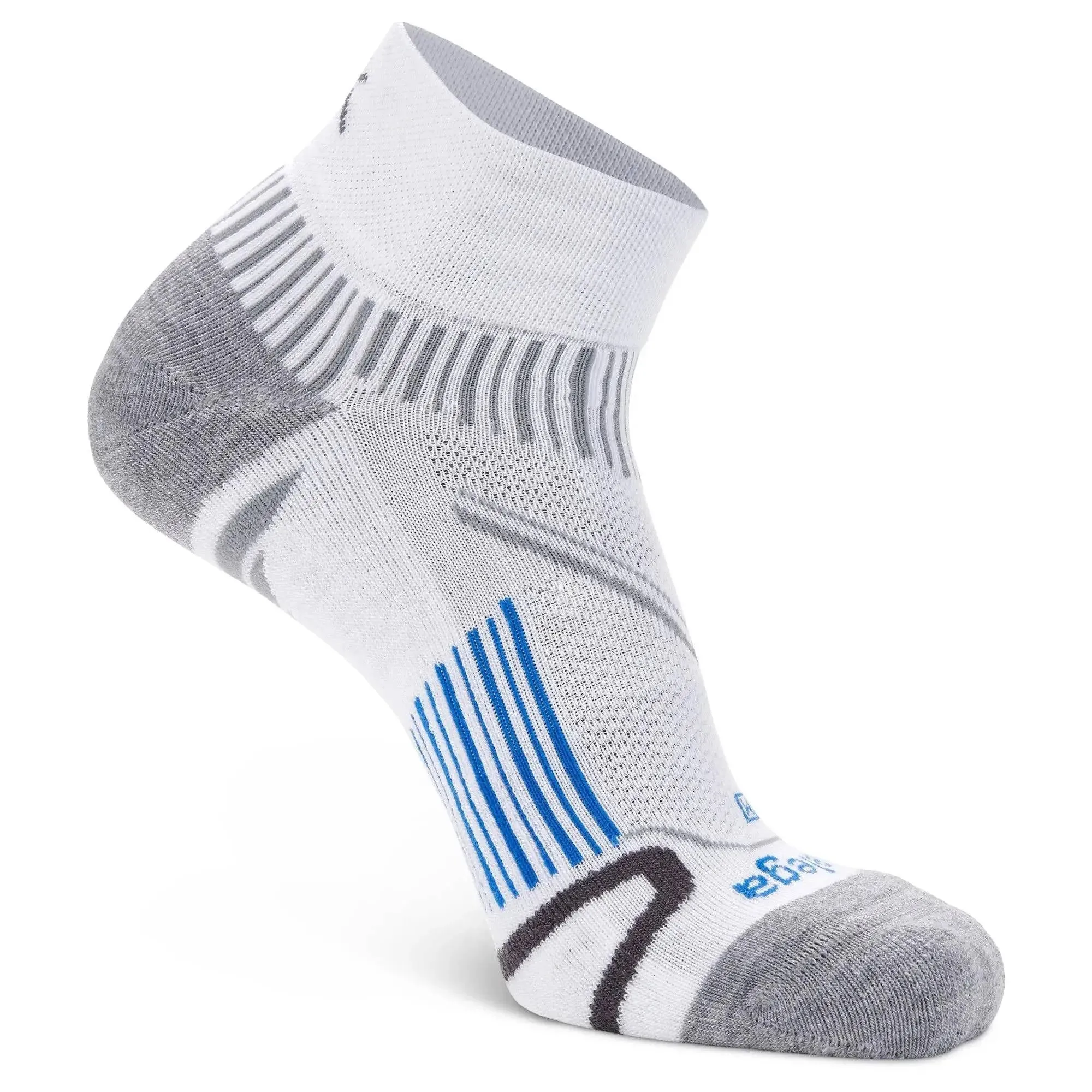 Balega Enduro Qtr Running Socks White