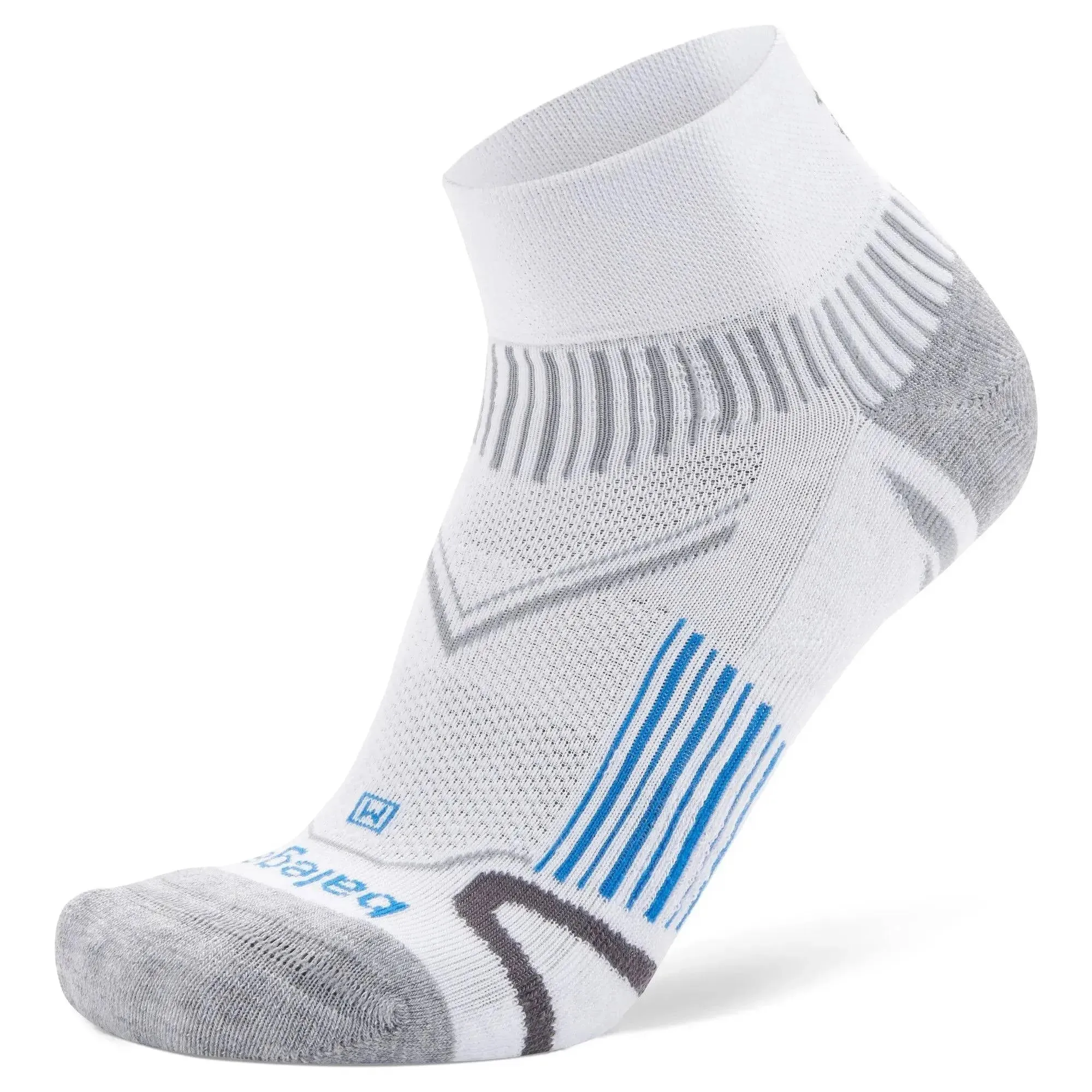 Balega Enduro Qtr Running Socks White