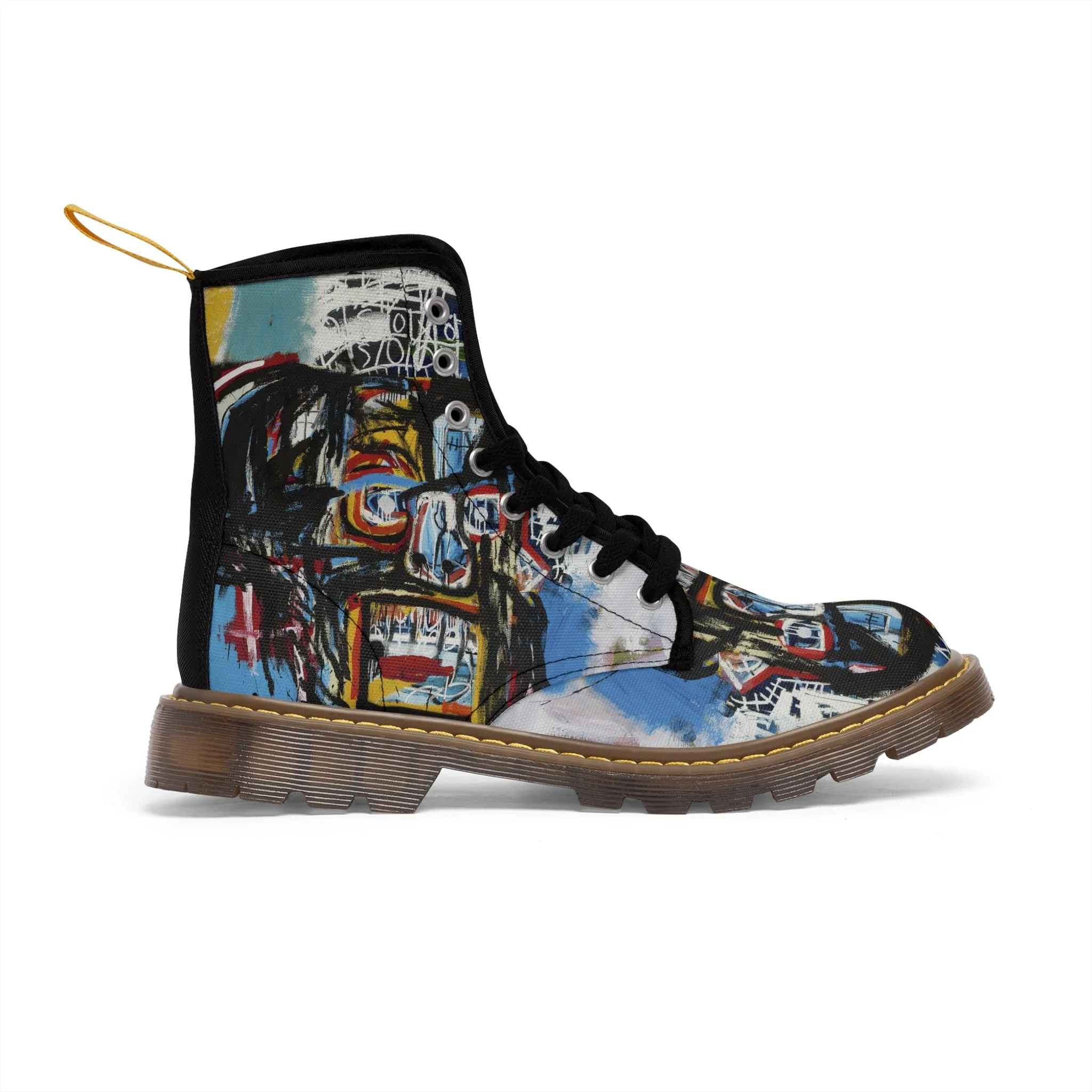 Basquiat Men's Canvas Boots