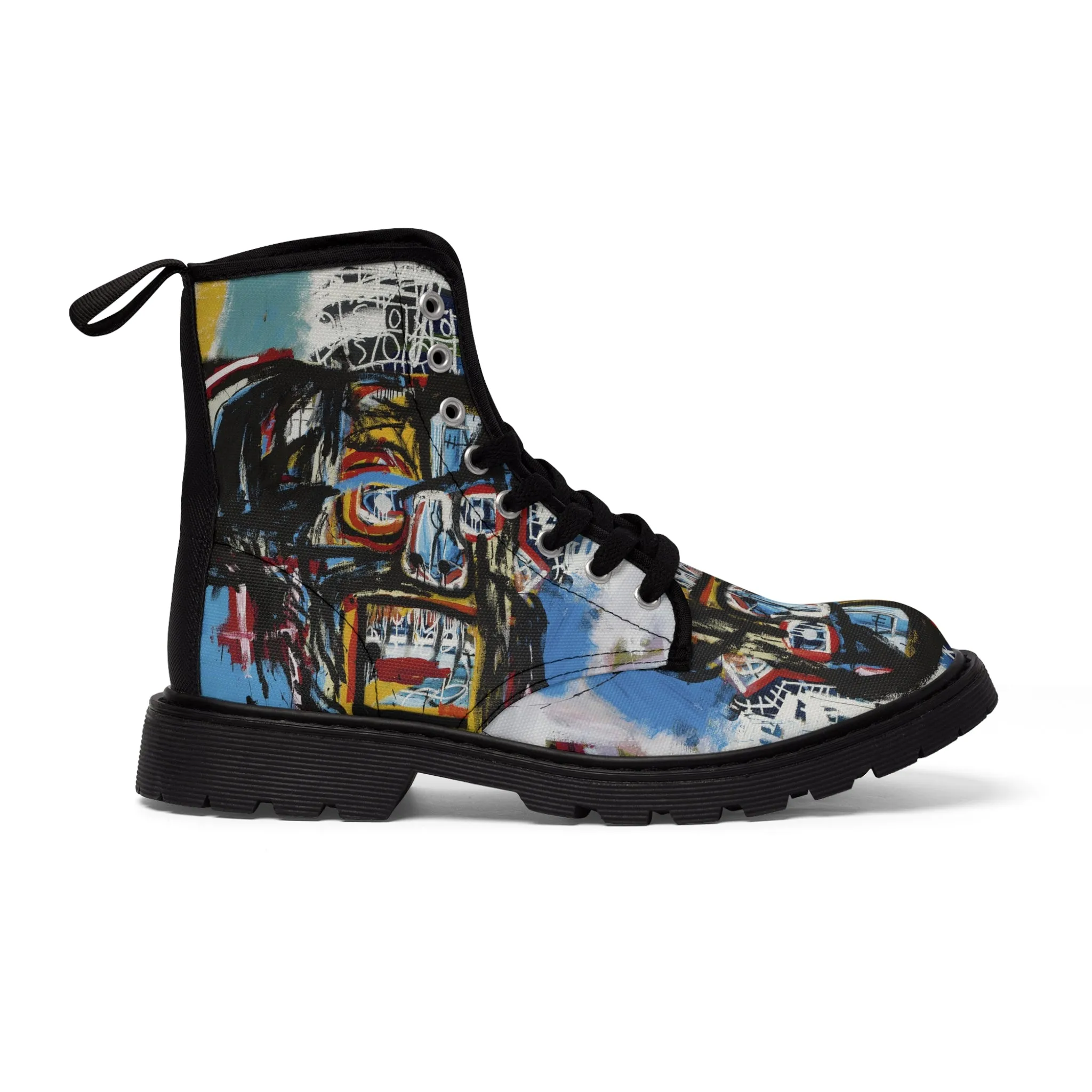 Basquiat Men's Canvas Boots