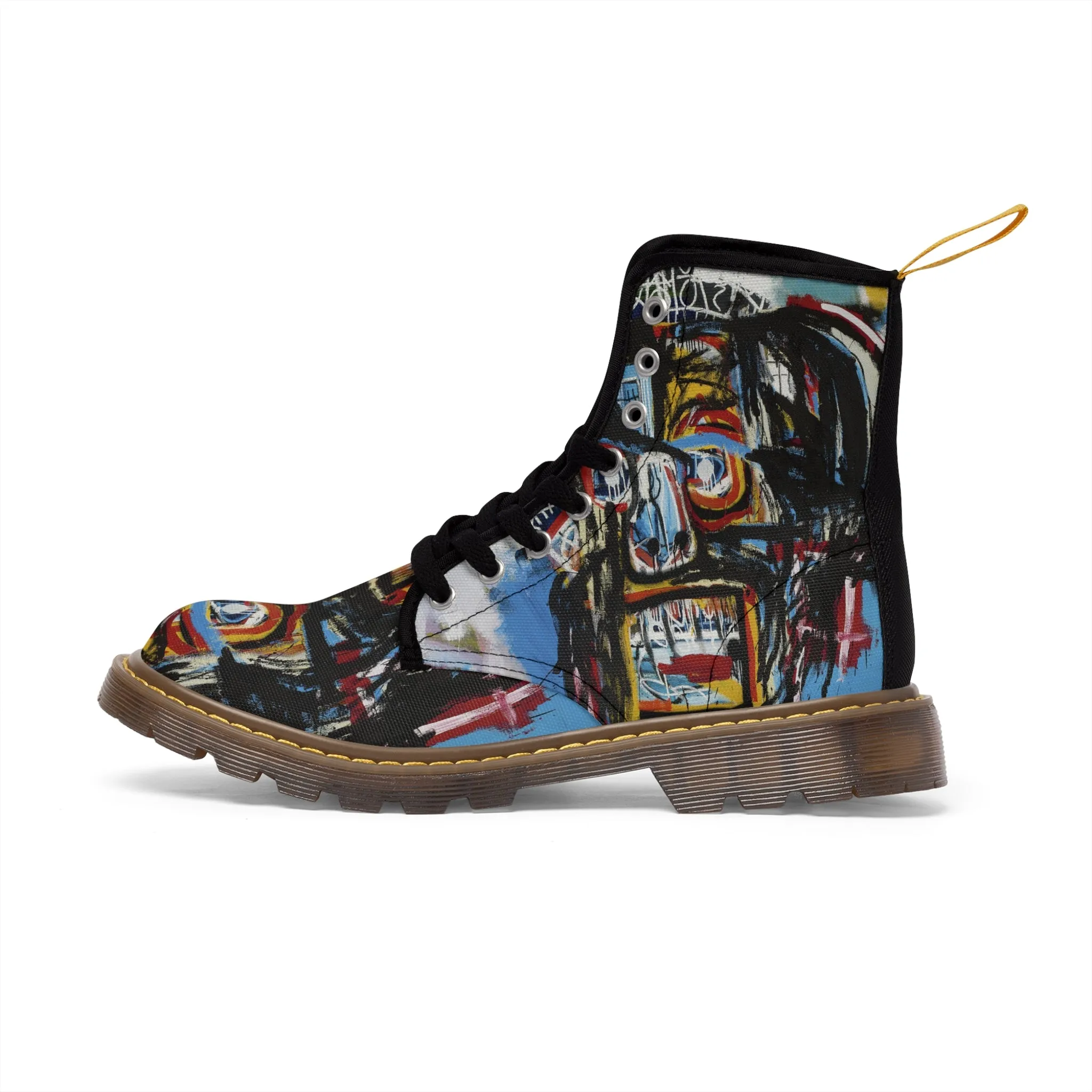 Basquiat Women's Canvas Boots