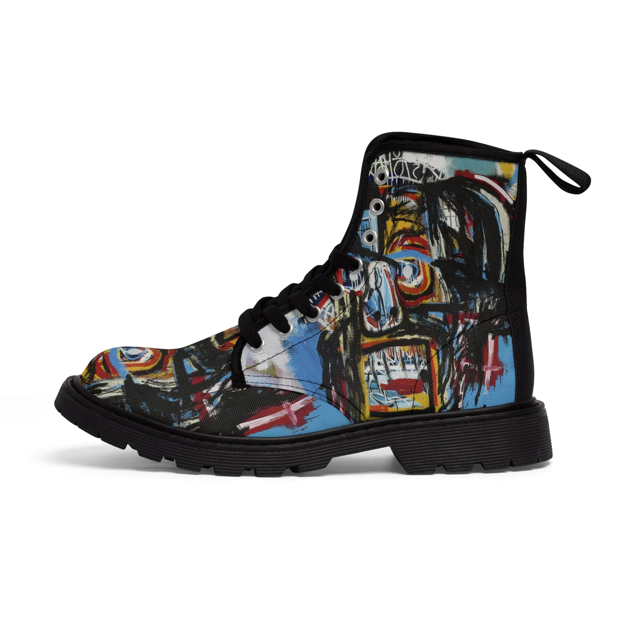 Basquiat Women's Canvas Boots