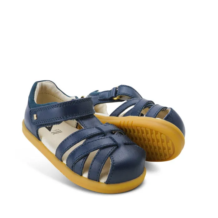 Bobux iwalk Cross Jump Sandal Navy Closed Toe  636703