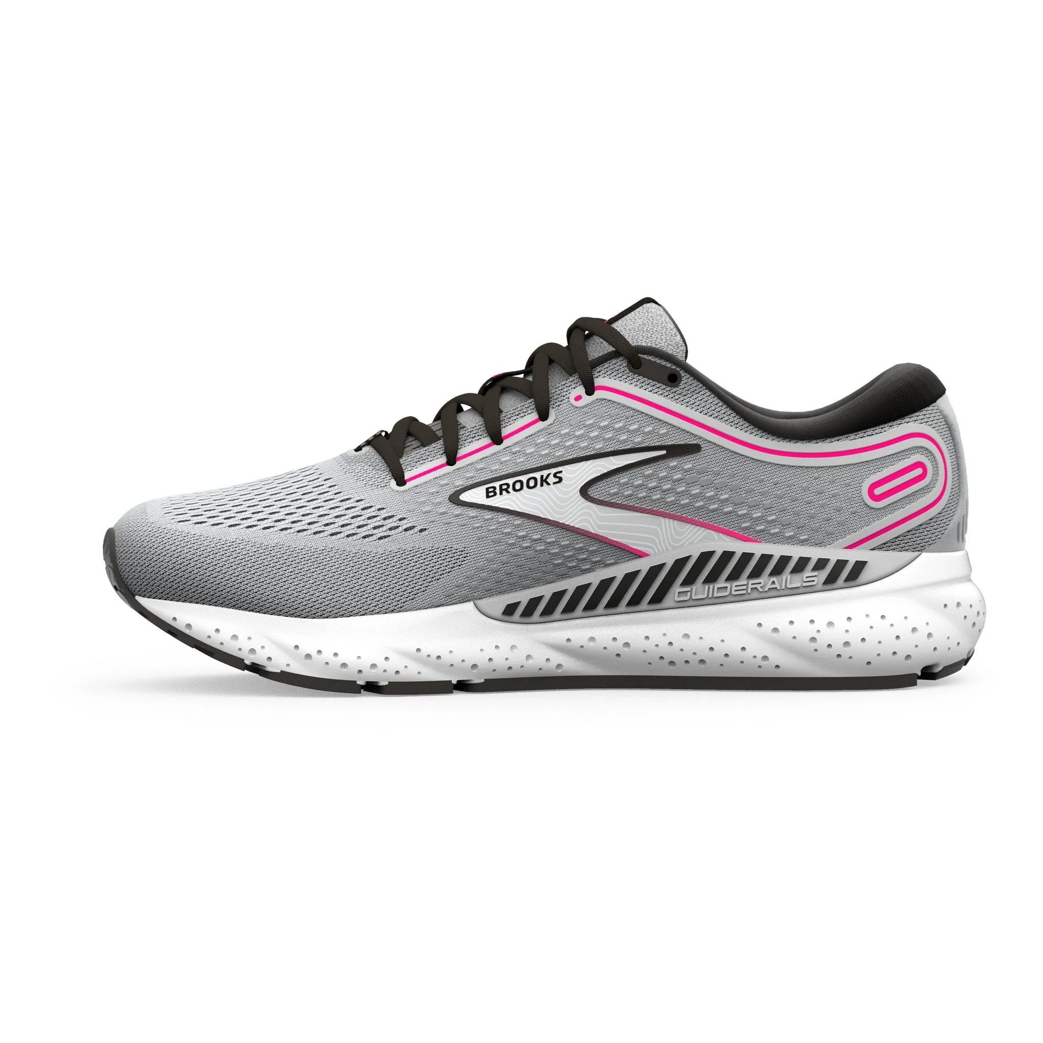 Brooks Ariel GTS 23 Grey Black Pink Women's