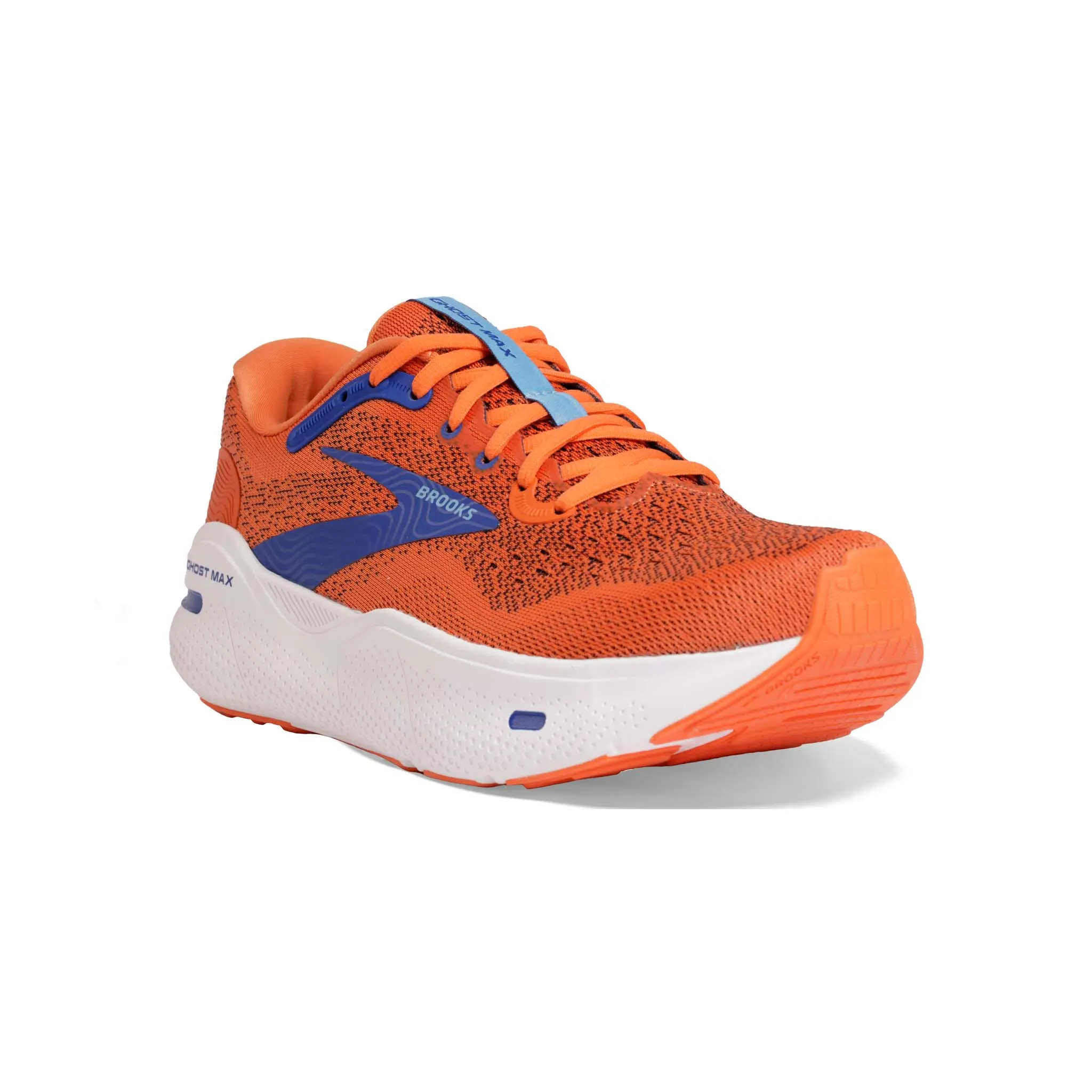 Brooks | Men's Ghost Max Running Shoes - Red Orange