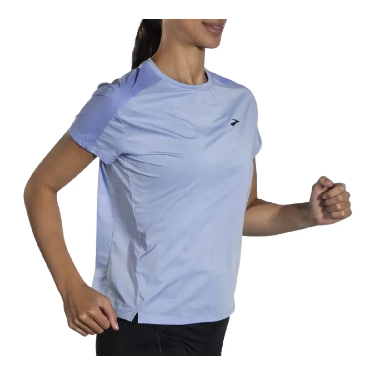 Brooks Sprint Free 2.0 Short Sleeve T-Shirt Blue Women