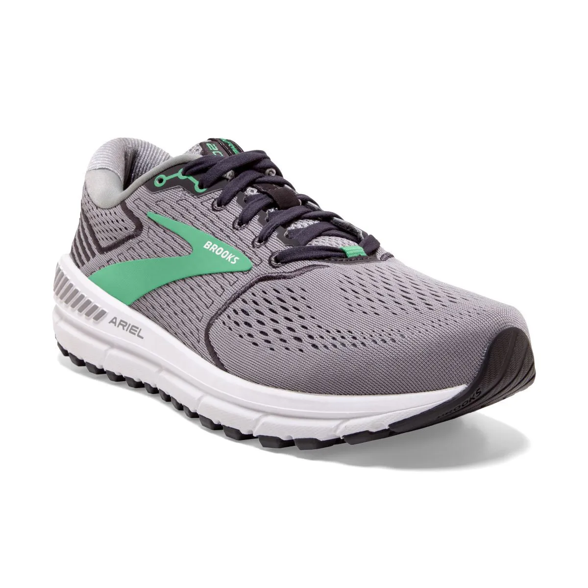 'Brooks' Women's Ariel 20 - Alloy / Blackened Pearl / Green