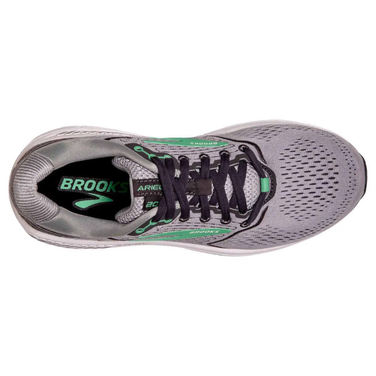 'Brooks' Women's Ariel 20 - Alloy / Blackened Pearl / Green