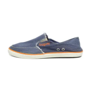 Bugatti Casual Slip Ons Canvas Blue Colour For Men