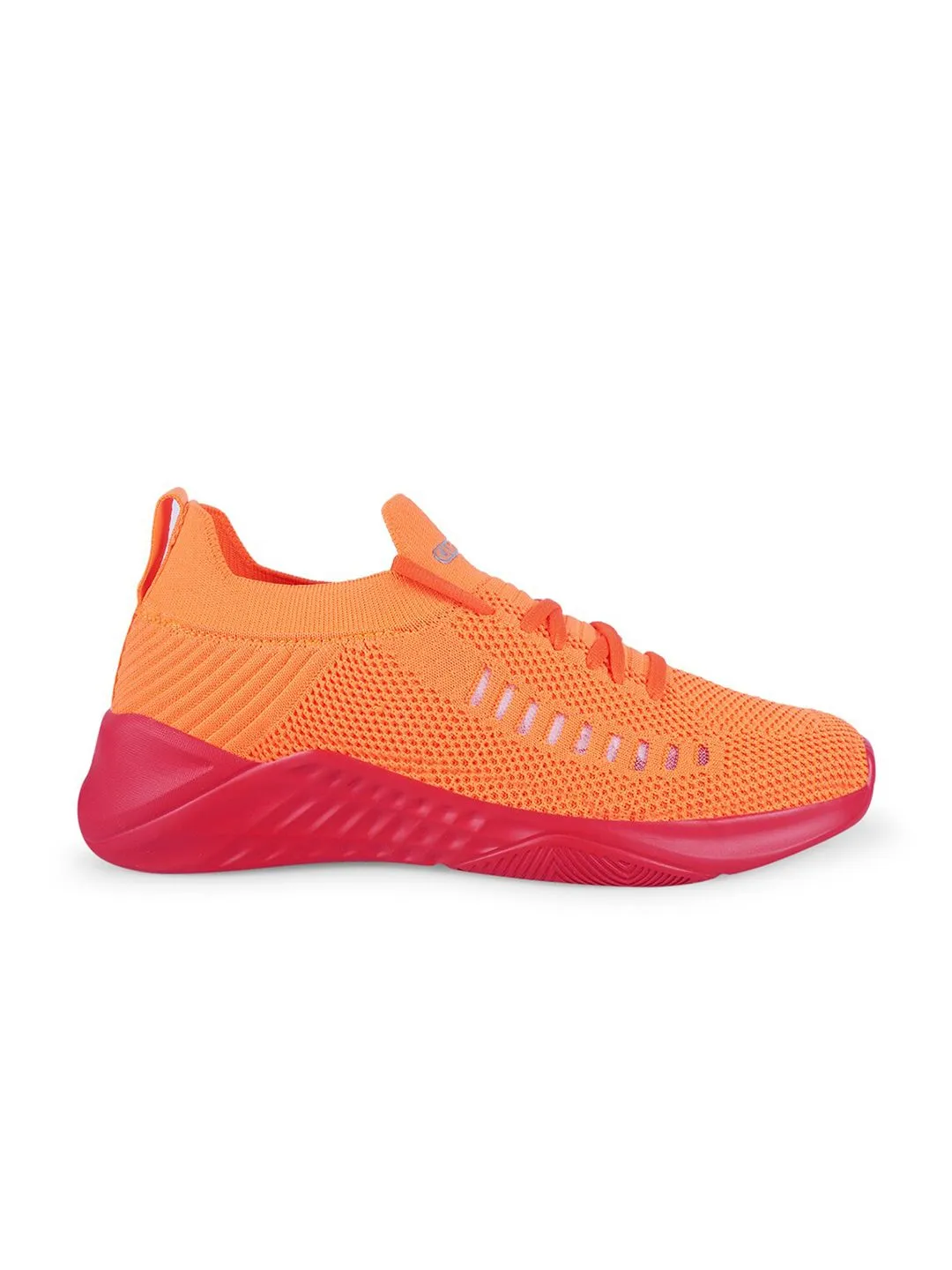 Campus Women Orange Mesh Running Shoes