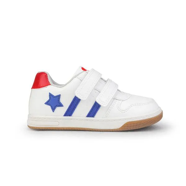 CAPTAIN AMERICA BOYS WHITE SNEAKERS