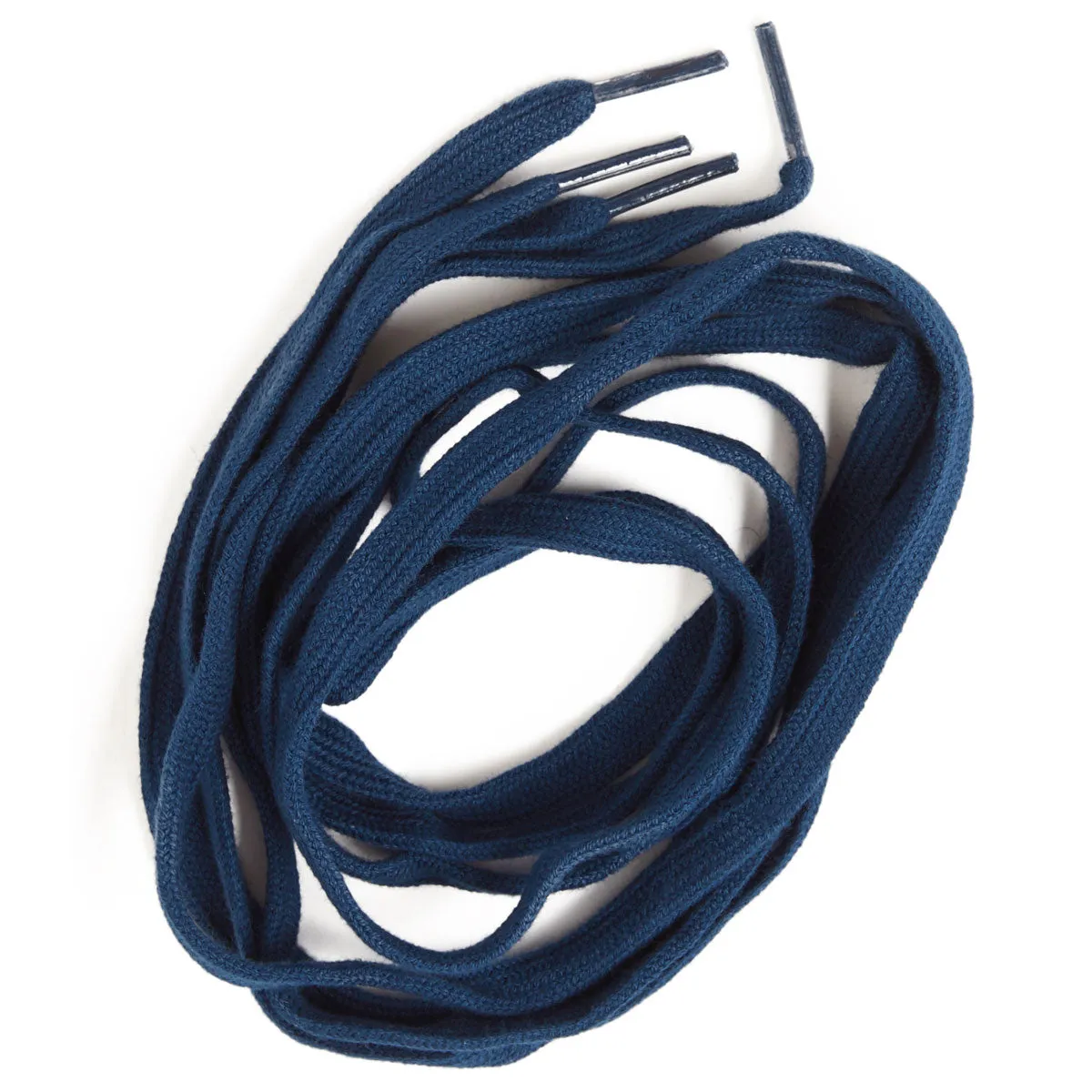 CCS Flat Lace Shoelaces - Navy - 54"