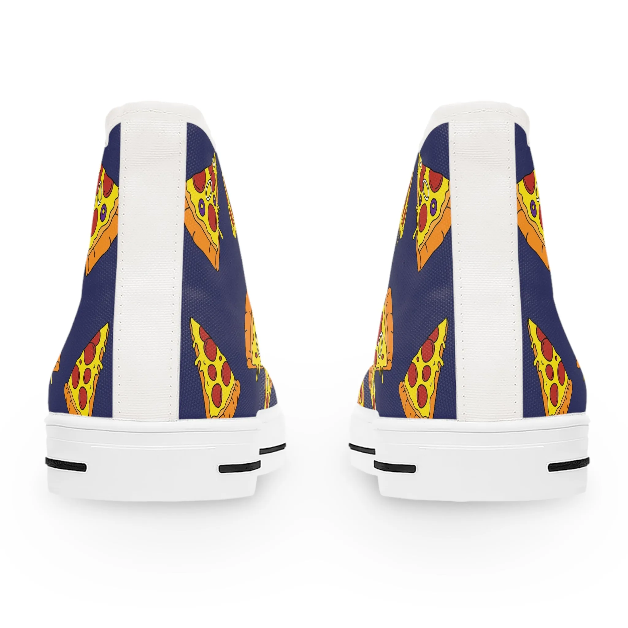 Cheese Pizza Women's High Top Sneakers