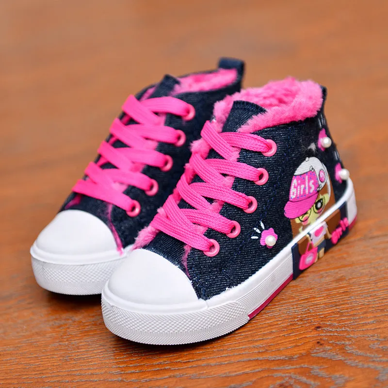 Children's Shoes Canvas Girls' Sneakers