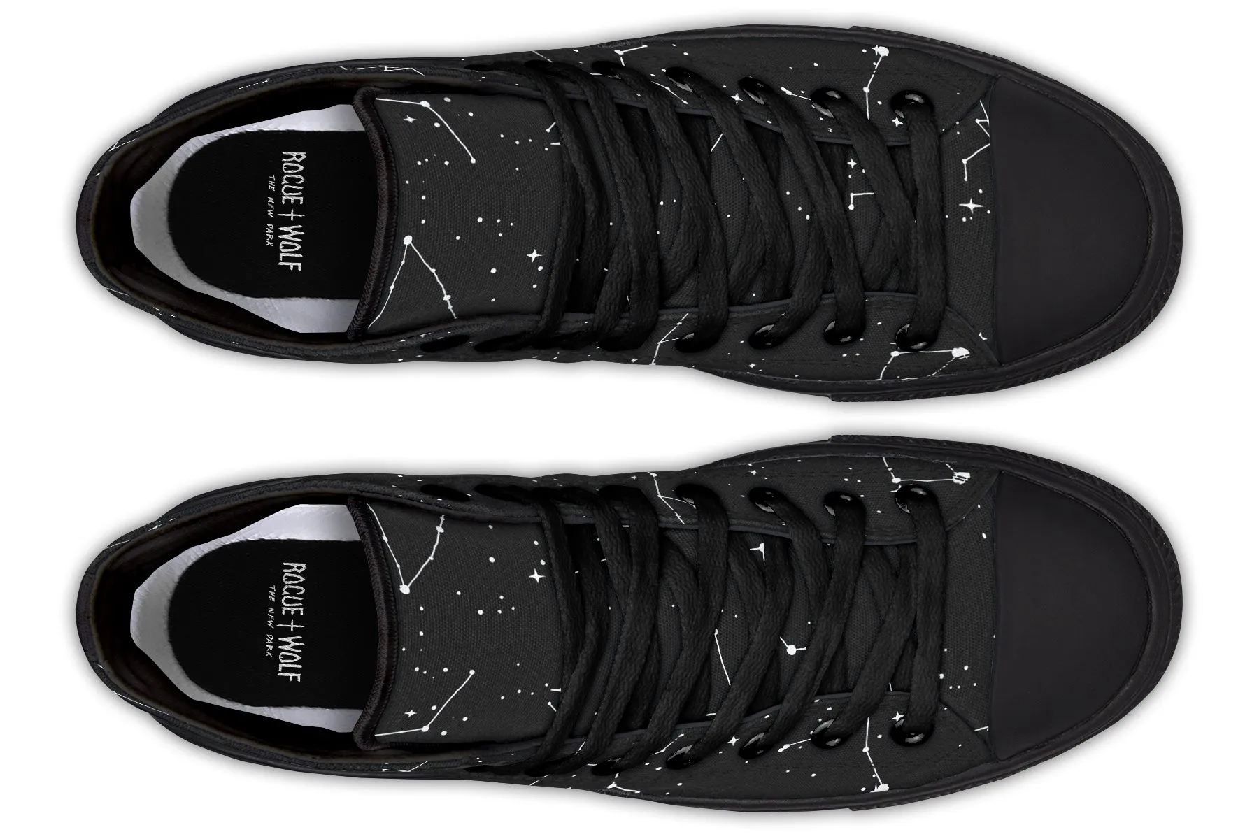 Constellation High Tops - Classic Premium Canvas Shoes with Comfortable and Durable Soles