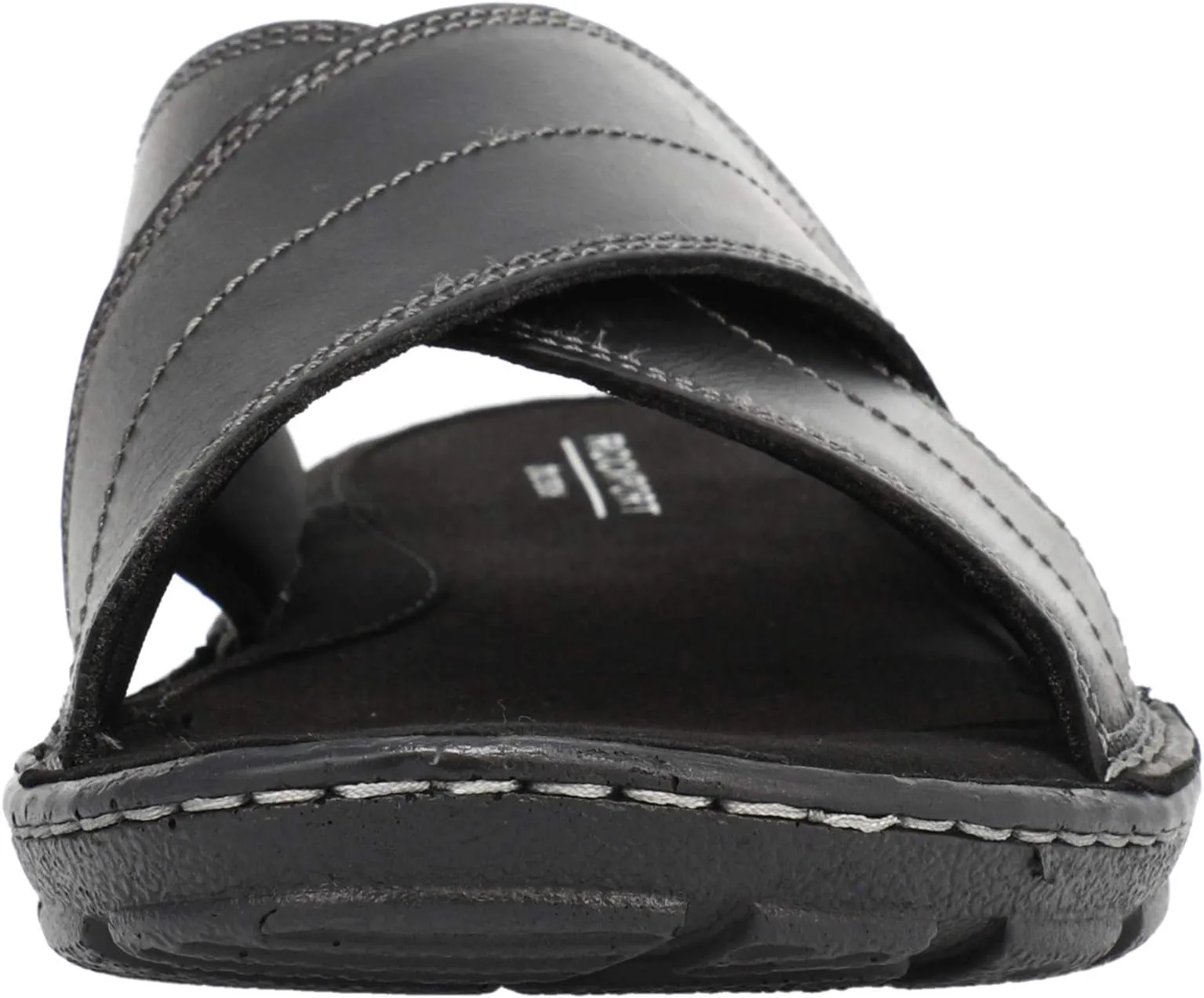 Darwyn Cross Band Rockport Flat Sandals in Black Leather II