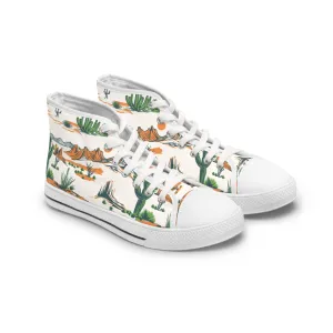 Desert Bloom Women's High Top Sneakers