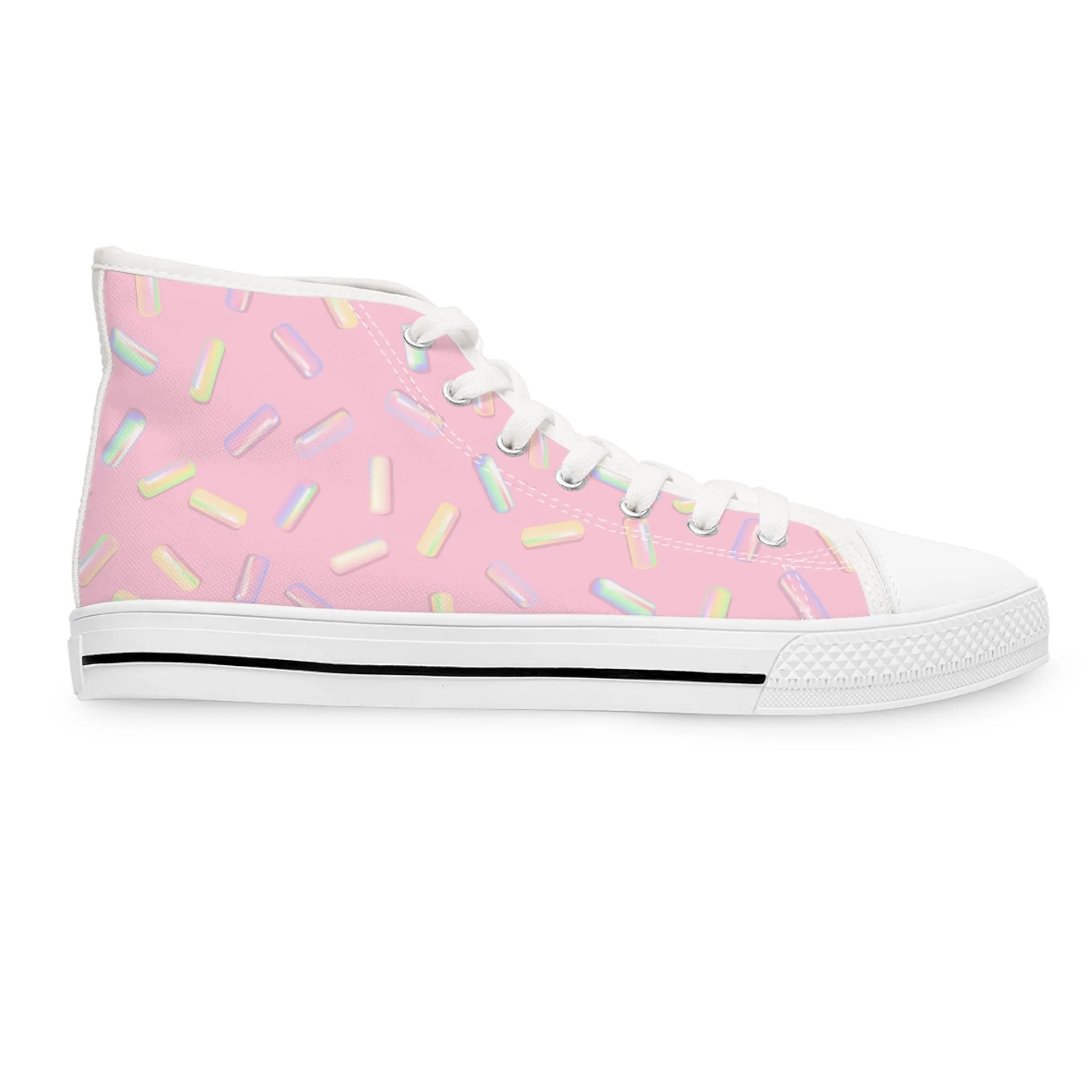 Donut Sprinkles Women's High Top Sneakers