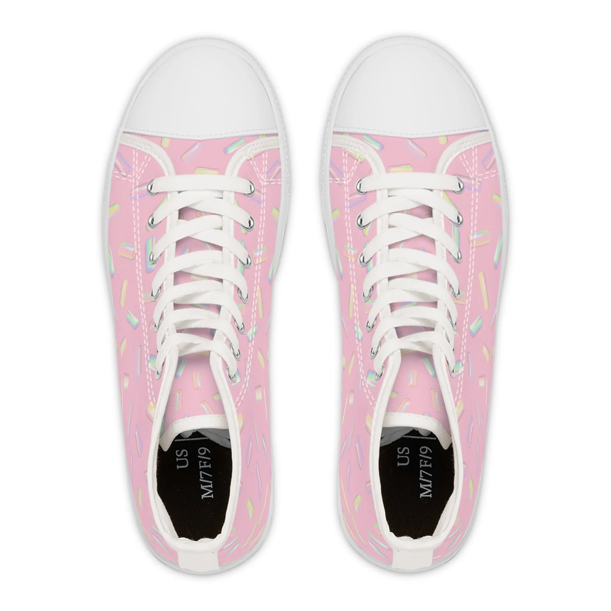 Donut Sprinkles Women's High Top Sneakers