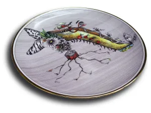 Dragana Adamov Collection Plate Miss Mushroom