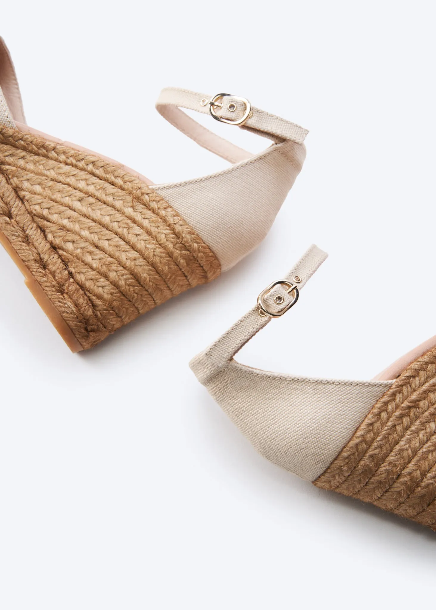 Estartit Canvas Espadrille Wedges