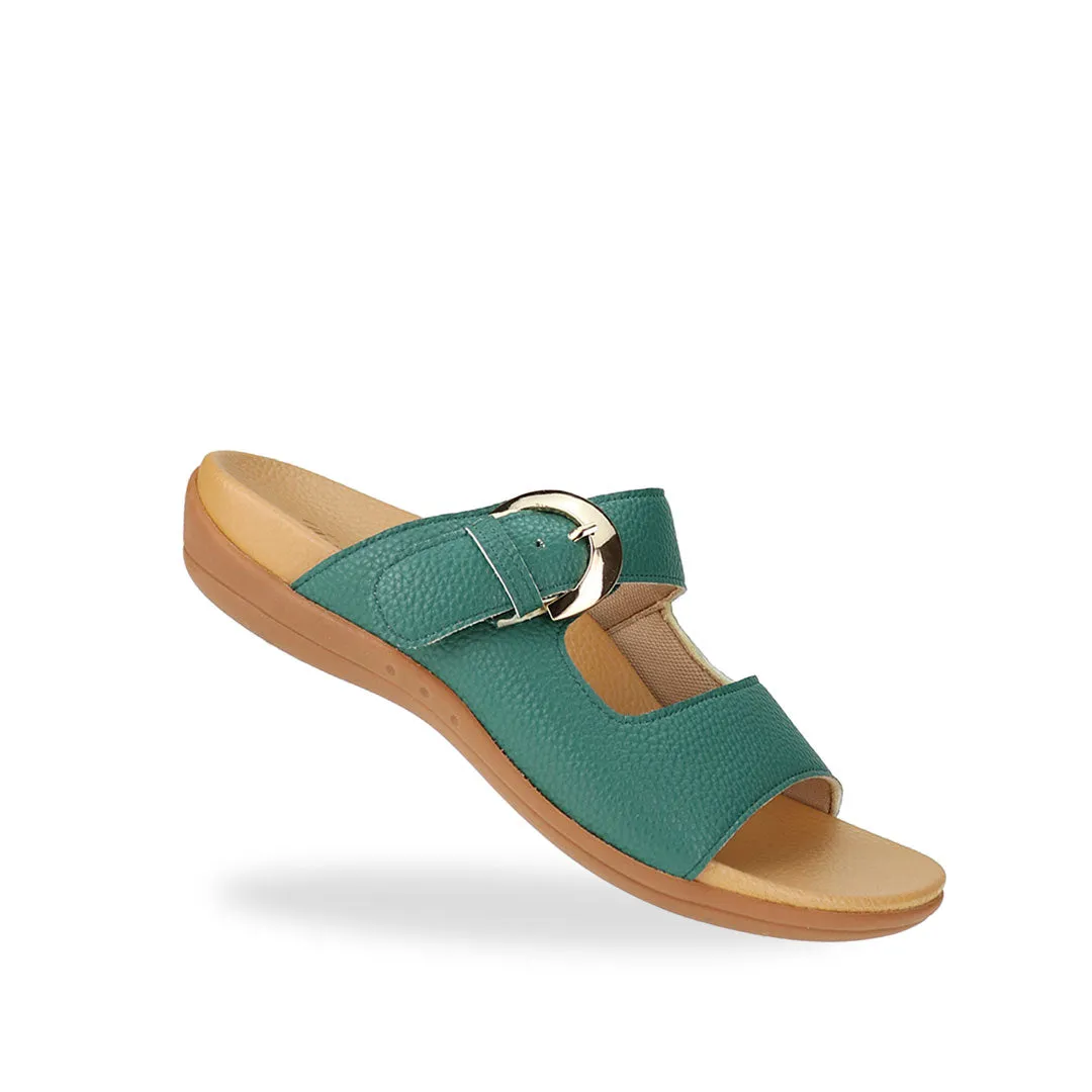 [EXTRA 20% off at cart][Wide-Fit] Great Coverage Buckle Flat Sandals