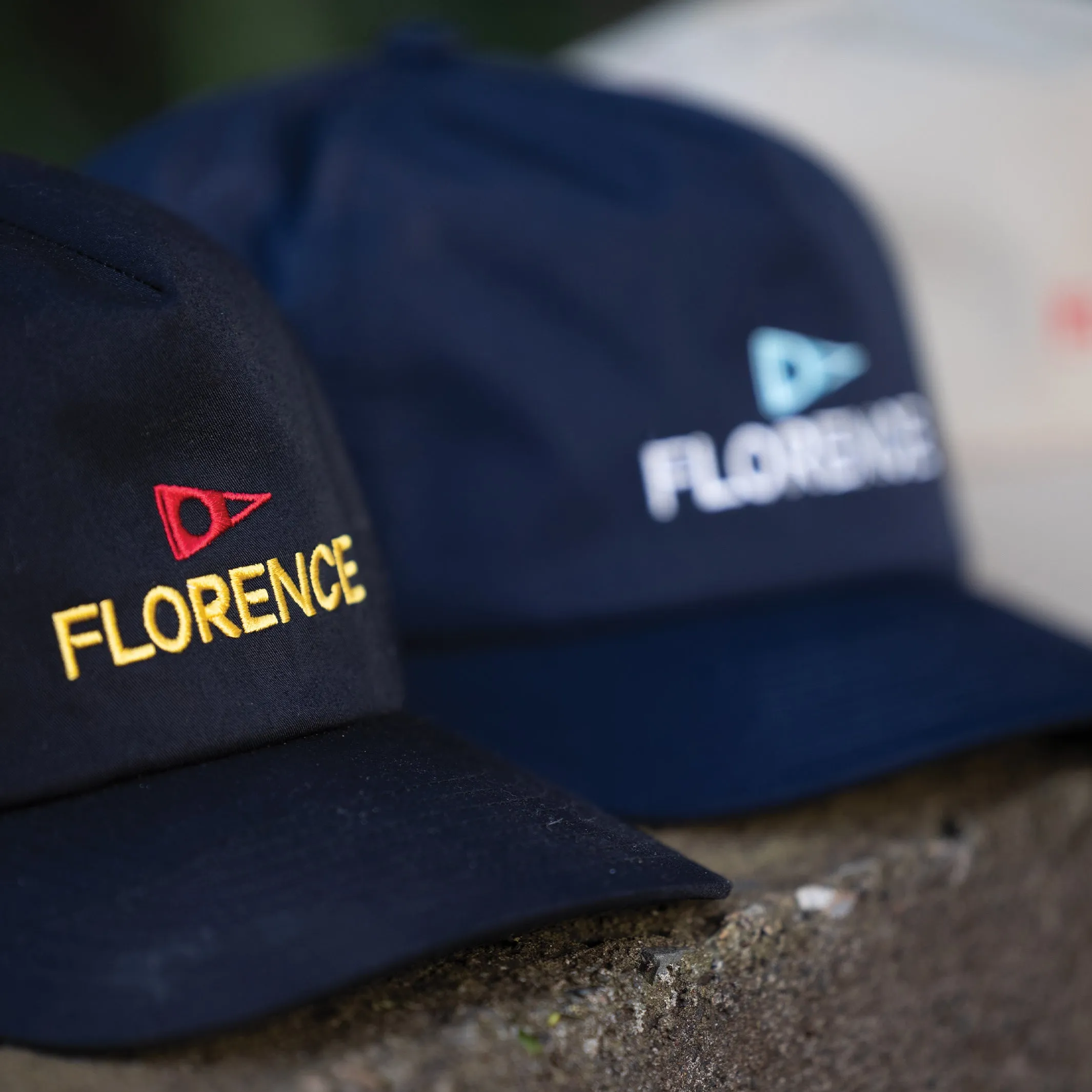 Florence Marine X Logo Twill Hat Black