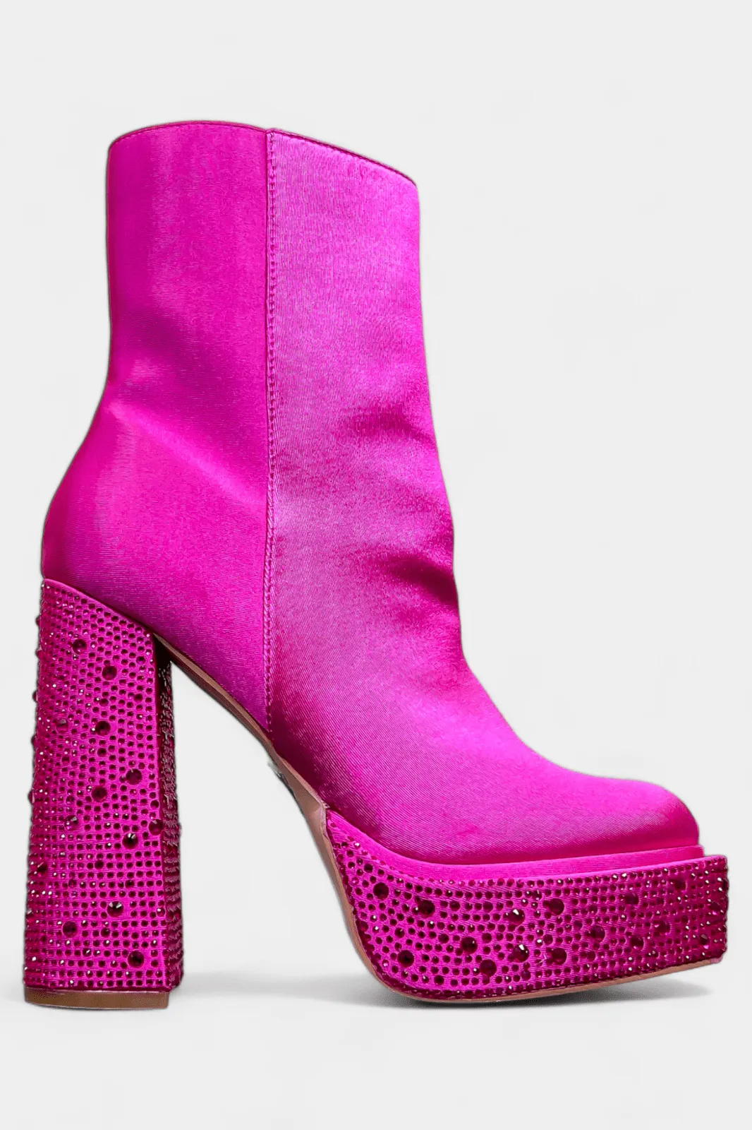 Fuchsia Cindy Platform Boots