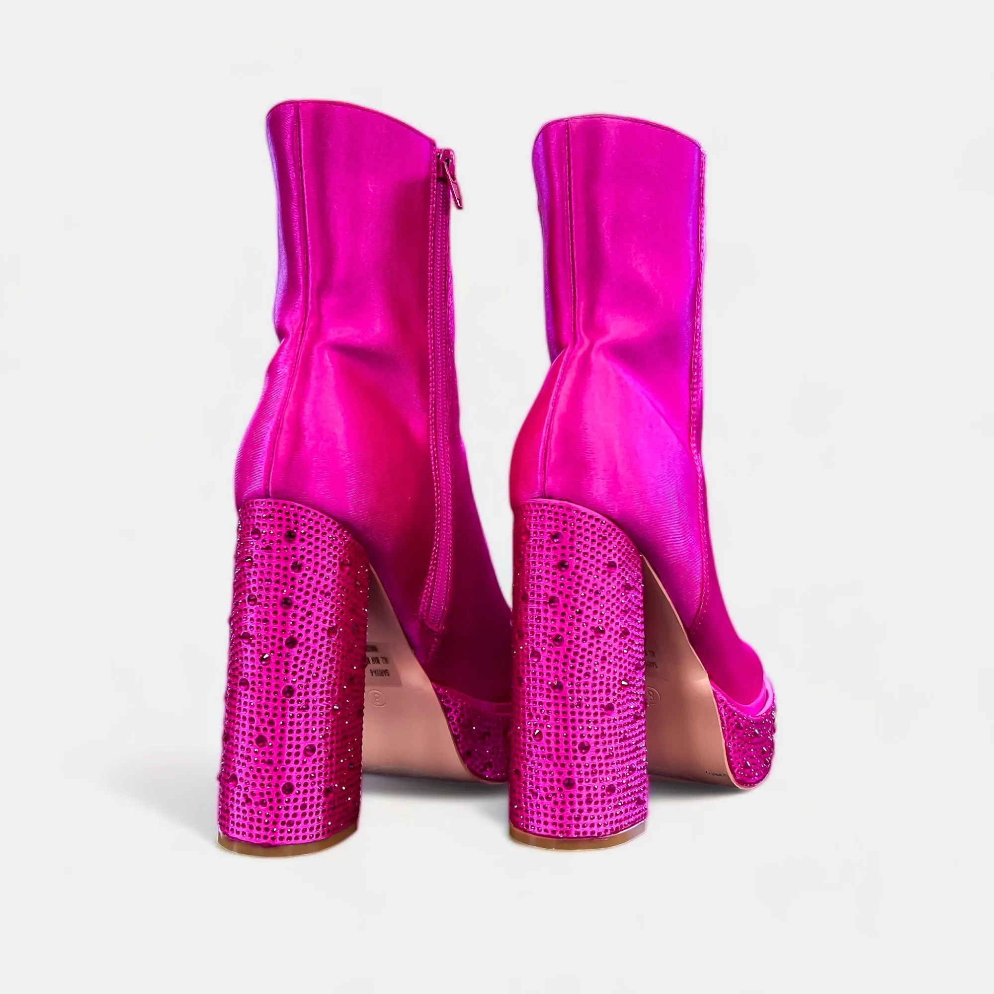 Fuchsia Cindy Platform Boots