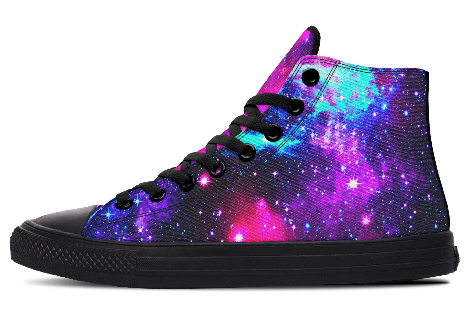 Galaxy High Top Shoes